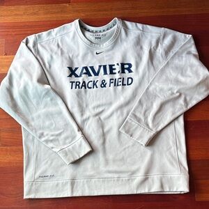 Xavier University (OH) Track & Field Fleece Unisex Sweatshirt - NWOT